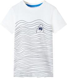 vidaXL Tricou pentru copii, ecru, 128 GartenMobel Dekor (12322)