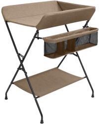 vidaXL Masa de schimbat bebelus, gri taupe, fier GartenMobel Dekor (10267)