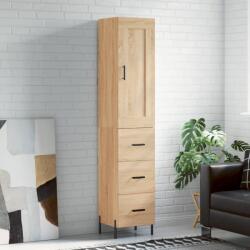 vidaXL Dulap înalt, stejar sonoma, 34, 5x34x180 cm, lemn prelucrat GartenMobel Dekor (3200204) Comoda