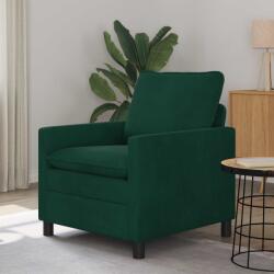 vidaXL Canapea Verde închis 76 x 81 x 87, 5 cm Catifea GartenMobel Dekor (42028757) Canapea
