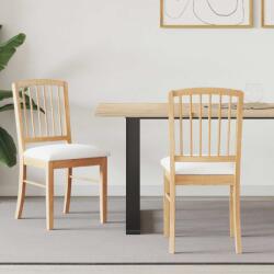 vidaXL Scaune de dining 2 pcs natural 50 x 52, 5 x 91 cm GartenMobel Dekor (42020455)