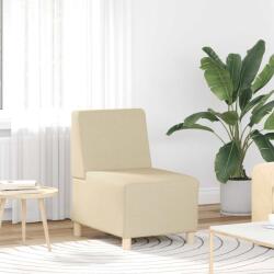 vidaXL Fotoliu canapea, crem, 55 cm, material textil GartenMobel Dekor (4108475) Canapea