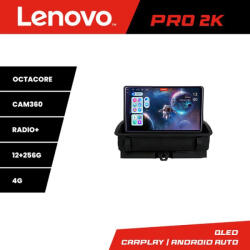 Lenovo Navigatie Audi Q3 2011-2018 Android QLED 2K, 12GB RAM, 256GB (KIT-q3+PRO-2K-9-12+256)