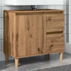 vidaXL Dulap de chiuveta, stejar artizanal, 65x33x60 cm lemn prelucrat GartenMobel Dekor (857121)