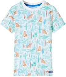 vidaXL Tricou pentru copii, ecru, 140 GartenMobel Dekor (12403)