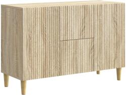 vidaXL Bufet cu sertar Stejar Sonoma 89 x 34, 5 x 60 cm Lemn prelucrat GartenMobel Dekor (894657) Comoda