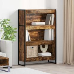 vidaXL Dulap pentru carti Stejar fumuriu 80 x 30 x 155 cm GartenMobel Dekor (886416) Biblioteca