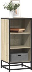 vidaXL Dulap, stejar sonoma, 35, 5x35x76 cm, lemn prelucrat si metal GartenMobel Dekor (848950) Comoda