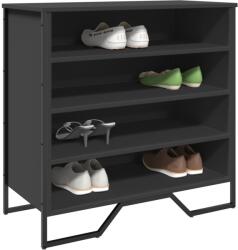 vidaXL Pantofar, negru, 80x38x78 cm, lemn prelucrat GartenMobel Dekor (848649) Pantofar