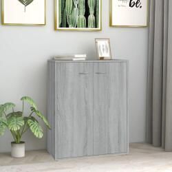 vidaXL Servanta, gri sonoma, 60x30x75 cm, lemn compozit GartenMobel Dekor (815379) Comoda