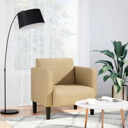 vidaXL Canapea scaun cu cotiere gri-verzui 54 cm tesatura velur GartenMobel Dekor (4100519)