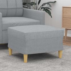 vidaXL Taburet, gri deschis, 60x50x41 cm, material textil GartenMobel Dekor (349263)