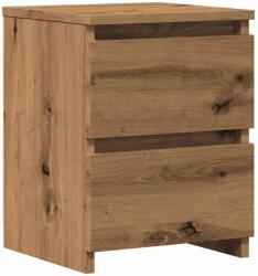 vidaXL Noptiera, stejar artizanal, 30x30x40 cm, lemn prelucrat GartenMobel Dekor (855848)