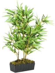 vidaXL Arbore din bambus artificial 500 de frunze 80 cm verde GartenMobel Dekor (358988)