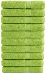 vidaXL Prosoape de sauna premium SOLUND 10 buc. verde 80x200 cm 600gsm GartenMobel Dekor (137508) Prosop