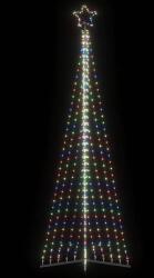 vidaXL Pom de Craciun LED 495 LED-uri colorate 300, 5 cm GartenMobel Dekor (4016439)