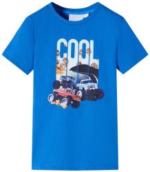 vidaXL Tricou pentru copii, albastru, 116 GartenMobel Dekor (12536)