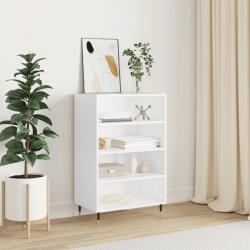vidaXL Dulap înalt, alb, 57x35x90 cm, lemn compozit GartenMobel Dekor (827220) Comoda