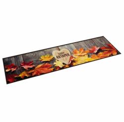 vidaXL Covor de bucatarie lavabil, model toamna, 60x300 cm, catifea GartenMobel Dekor (4005628) Pres