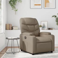 vidaXL Fotoliu rabatabil, cappuccino, piele ecologica GartenMobel Dekor (372471)