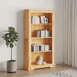 vidaXL Biblioteca 4 rafturi pin, stil mexican Corona 81 x 29 x 150 cm GartenMobel Dekor (243743) Biblioteca