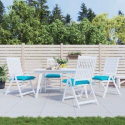 vidaXL Perne de scaun, 4 buc. , turcoaz, 50x50x7 cm, textil oxford GartenMobel Dekor (361562)