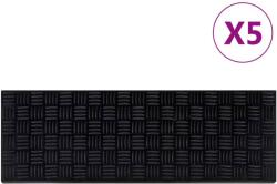 vidaXL Trepte de scara, 5 buc. , 25x75 cm, cauciuc GartenMobel Dekor (155634) Covor