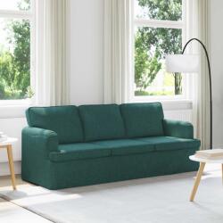 vidaXL Canapea Verde închis 142 x 80 x 85 cm Metal GartenMobel Dekor (42024500) Canapea