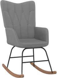 vidaXL Scaun balansoar, gri închis, material textil GartenMobel Dekor (327612) Balansoar