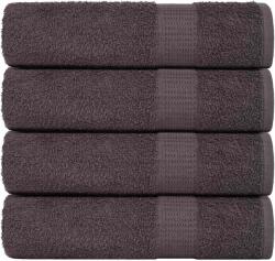 vidaXL Prosoape de baie, FROGN, 4 buc. , antracit, 100x150 cm, 360 g/m2 GartenMobel Dekor (136690) Prosop