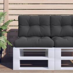 vidaXL Perna de paleti, negru, 50x40x12 cm, material textil GartenMobel Dekor (360542)