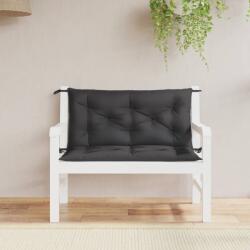 vidaXL Perne banca de gradina 2buc. , negru, 100x50x7cm, tesatura oxford GartenMobel Dekor (361666)