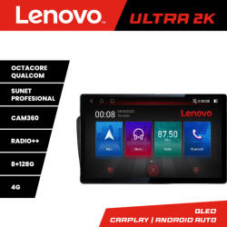 Lenovo Navigatie Volvo S60 2002-2008, ecran 13 inch 2K, Android 8+128GB, 4G (KIT-s60-02+ULTRA-2K-13-8+128)