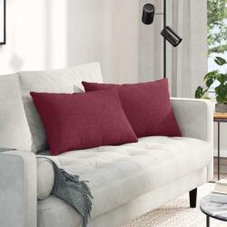 vidaXL Perne pentru canapea 2 pcs bordo 40 x 60 cm GartenMobel Dekor (42013656)