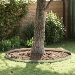 vidaXL Imprejmuire pentru gazon 4 pcs Argintiu 450 x 15 cm GartenMobel Dekor (868025)