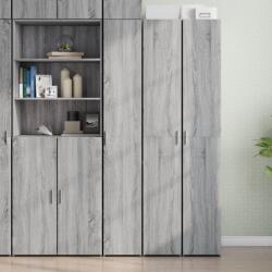 vidaXL Dulap înalt, gri sonoma, 30x42, 5x185 cm, lemn prelucrat GartenMobel Dekor (3281397) Comoda