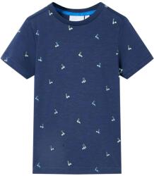 vidaXL Tricou pentru copii, albastru închis, 104 GartenMobel Dekor (11950)