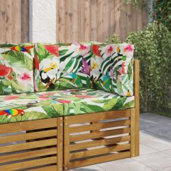 vidaXL Perna pentru canapea de exterior 3 pcs colorat Poliester GartenMobel Dekor (900774)
