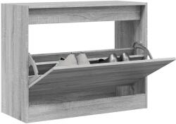 vidaXL Pantofar, gri sonoma, 80x34x63 cm, lemn prelucrat GartenMobel Dekor (839964) Pantofar