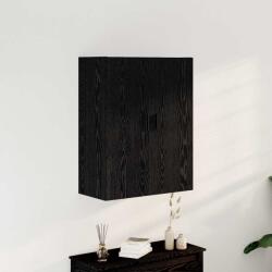 vidaXL Cabinet suspendat Stejar negru 69.5 x 34 x 90 cm Lemn compozit GartenMobel Dekor (862939) Comoda