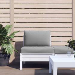vidaXL Perne pentru canapea din paleti, 2 buc. , gri, material textil GartenMobel Dekor (361755)