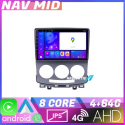 Edotec Navigatie Mazda 5 2005-2010 Android 12, 4GB RAM, 64GB, CarPlay (NAV2-9-4+64|K-MZ22)