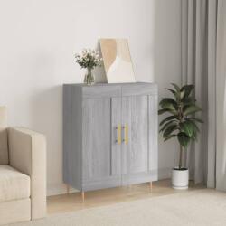 vidaXL Servanta, gri sonoma, 69, 5x34x90 cm, lemn compozit GartenMobel Dekor (830186) Comoda