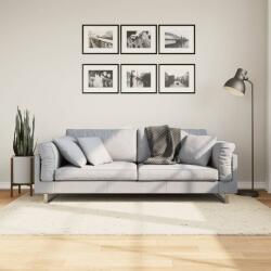 vidaXL Covor pufos modern, fir lung, crem, 140x200 cm GartenMobel Dekor (375235) Covor