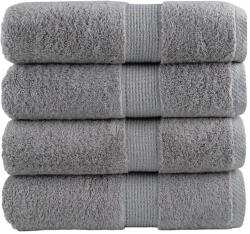 vidaXL Prosoape de baie premium SOLUND, 4 buc. , gri, 30 x 30 cm, 600 g/m2 GartenMobel Dekor (137300) Prosop