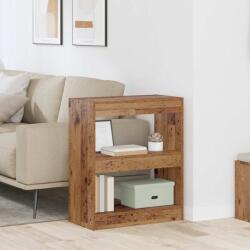 vidaXL Dulap pentru carti Lemn vechi 60 x 30 x 72 cm Lemn compozit GartenMobel Dekor (880456) Biblioteca