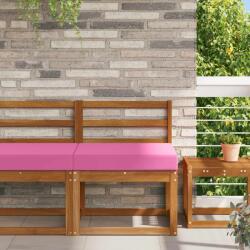 vidaXL Perna pentru canapea de exterior Roz 60 x 60 x 8 cm Poliester GartenMobel Dekor (900708)