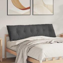 vidaXL Perna pentru spate Gri închis 160 x 50 cm Tesatura din corduroy GartenMobel Dekor (42014909)