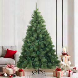 vidaXL Brad de Craciun artificial cu ramuri articulare Verde 210 cm GartenMobel Dekor (42019334)