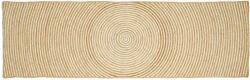 vidaXL Covor Natural si Alb 60 x 300 cm Iuta GartenMobel Dekor (42010712) Covor